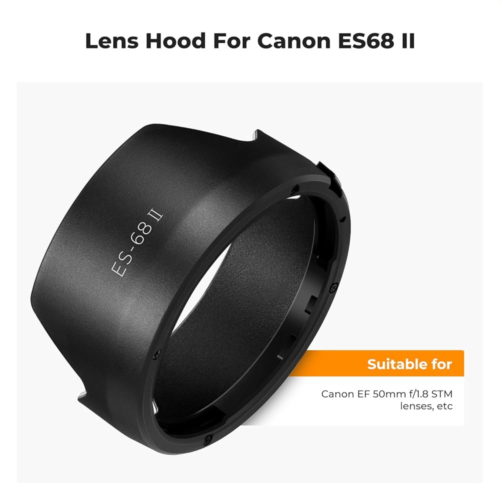 Amazon.com : K&F Concept Lens Hood for Canon EF 50mm f/1.8